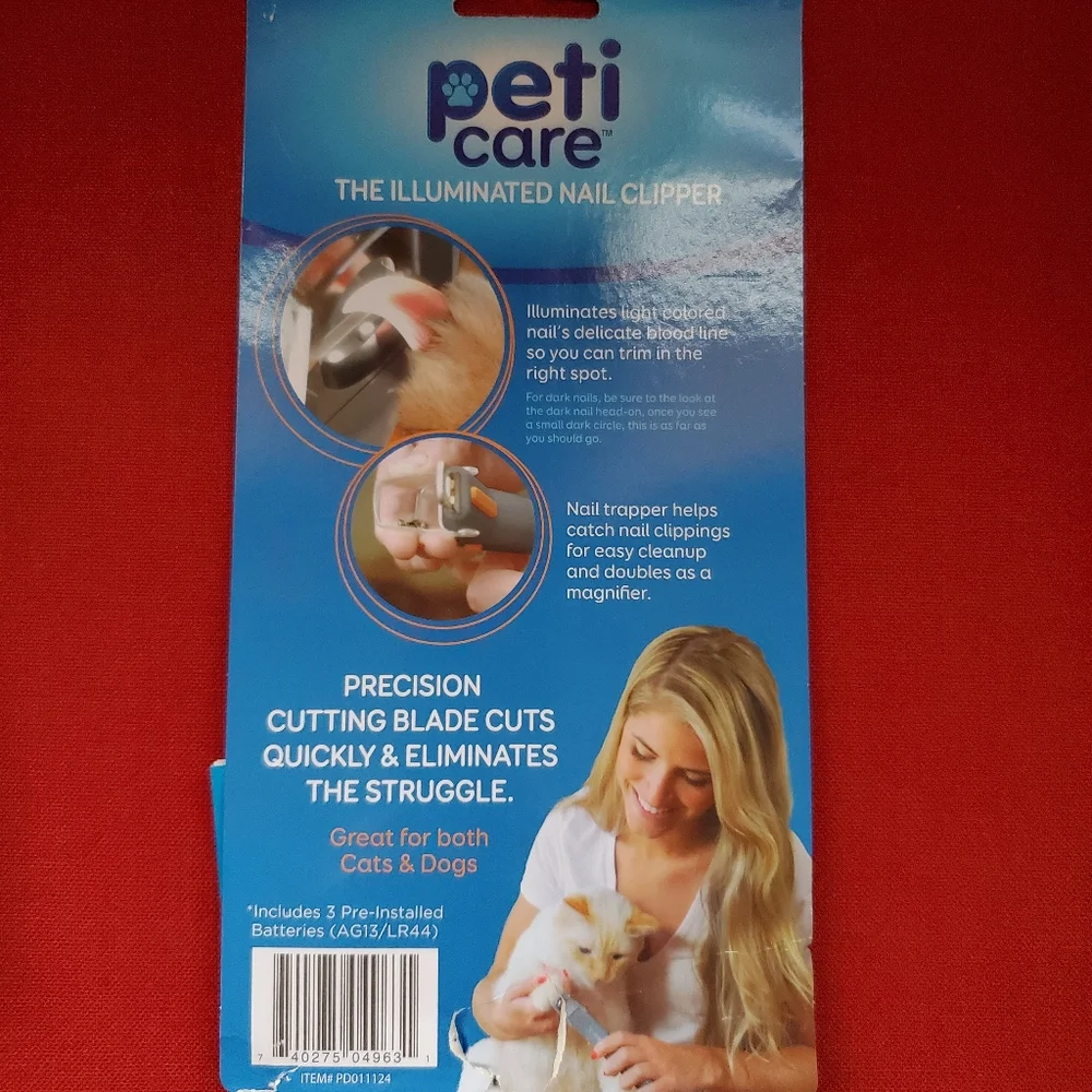 PetiCare Illuminated Nail Clipper